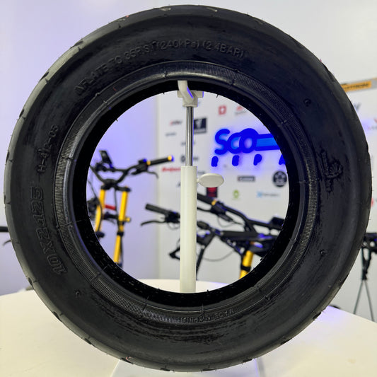 10x2.125 Tube Type Tire for Electric Scooter | 10 Inch Replacement | Replaces 85/65-6 & 10x3