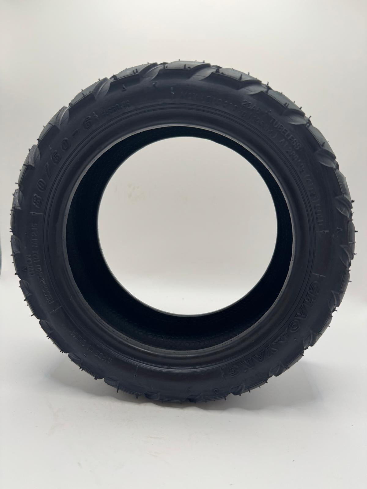 80/60-6 Tubeless Tire for Electric Scooter | 6 Inch Replacement