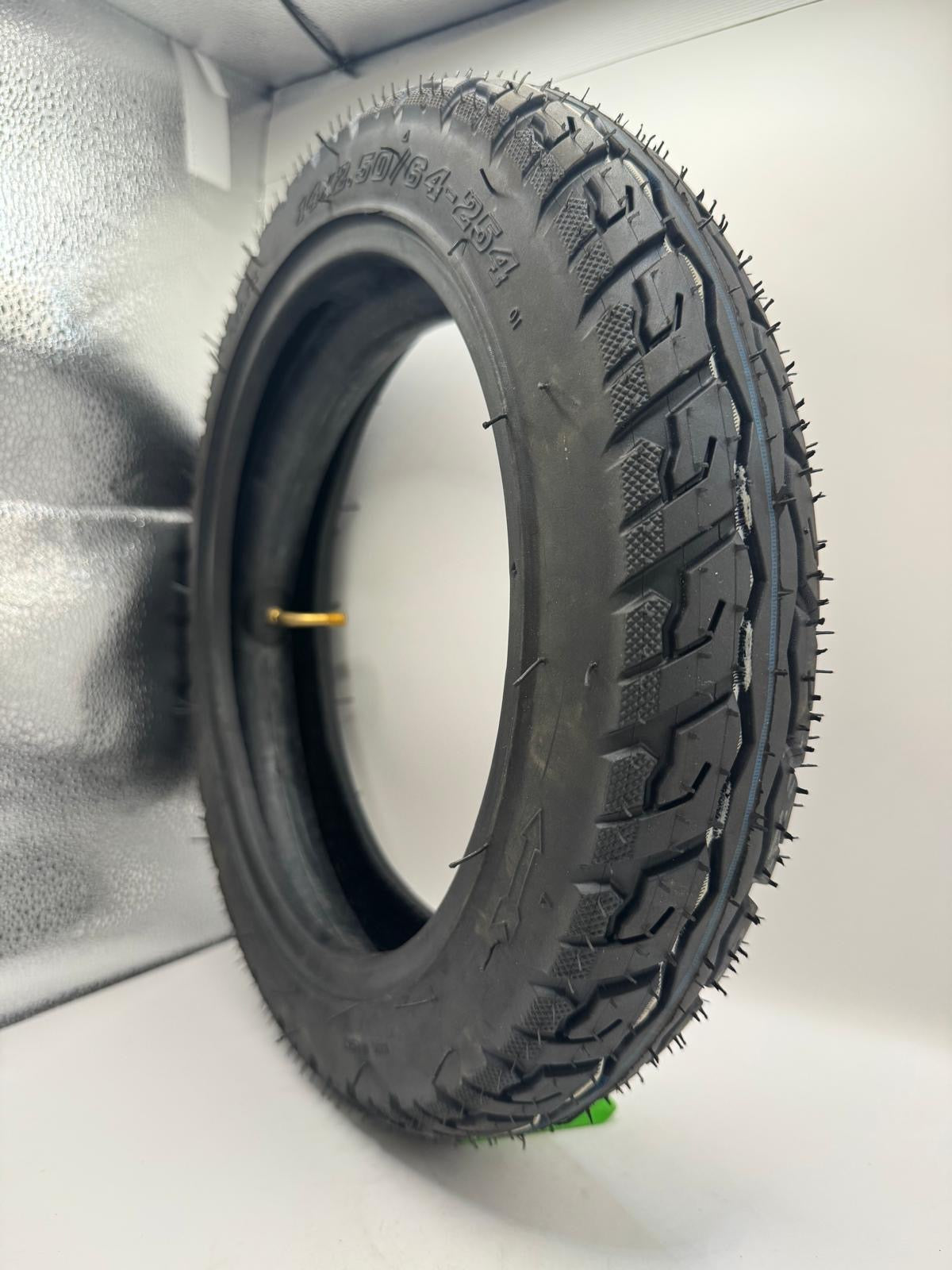 14x2.5 Tubeless Tire for Electric Scooter | 14 Inch Wide Replacement