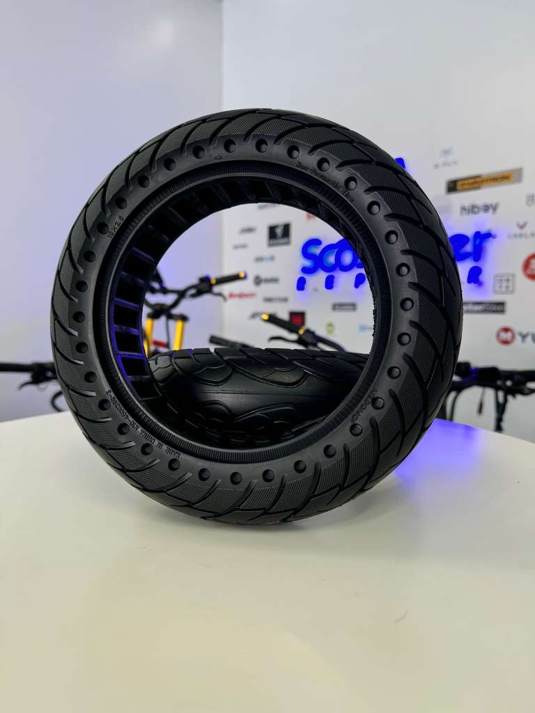 10x2.125 Solid Tire for Electric Scooter | Replaces 85/65-6 & 10x3 | Flat Free 10 Inch Replacement