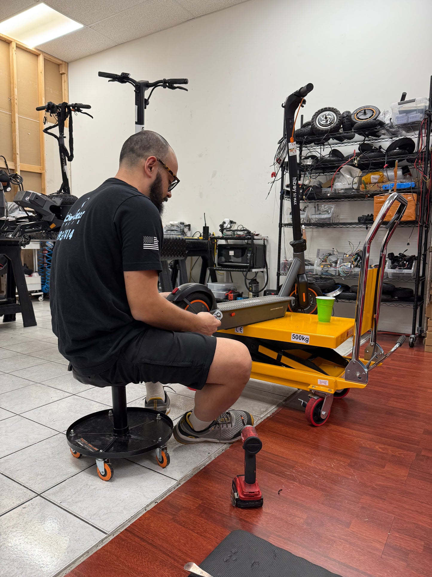 Electric Scooter Tire Installation – $50 Per Tire