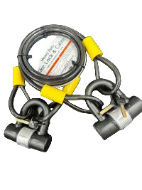 Electric Scooter Lock & Steel Cable | Anti-Theft Security Cable