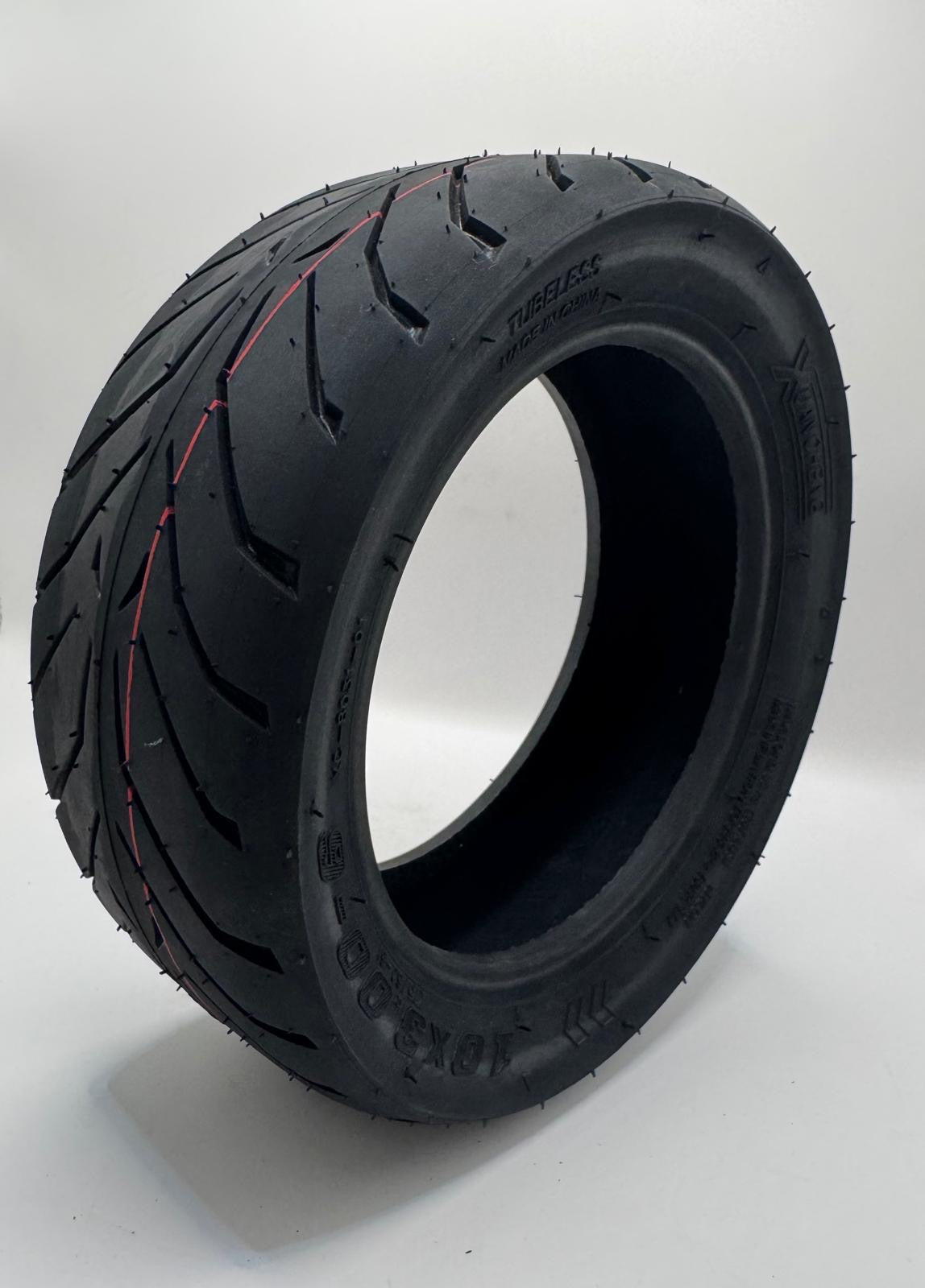 10x3.0 Tubeless Tire for Electric Scooter | Replaces 85/65-6 & 10x2.125 | 10 Inch Wide Replacement
