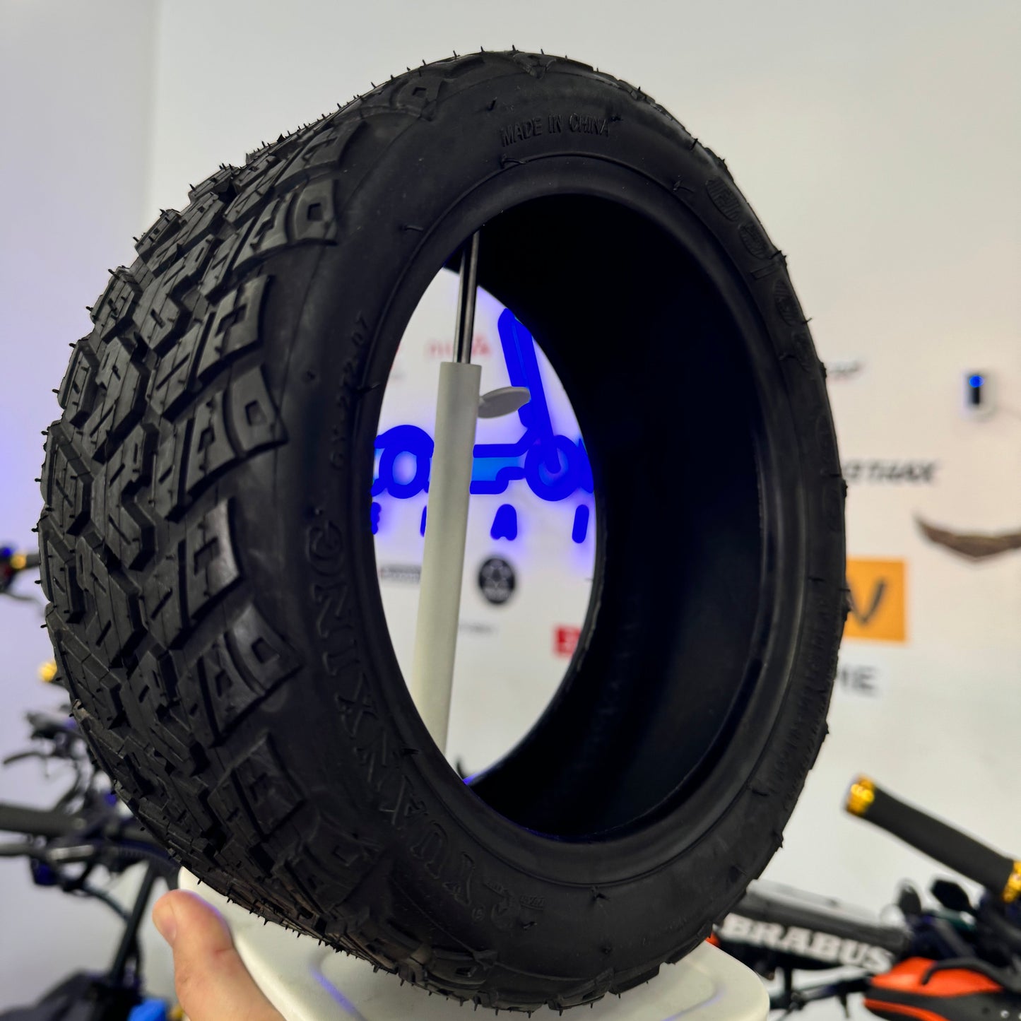 60/65-6.9 Tubeless Tire – Electric Scooter Replacement Tire | Heavy Duty 6.9 Inch