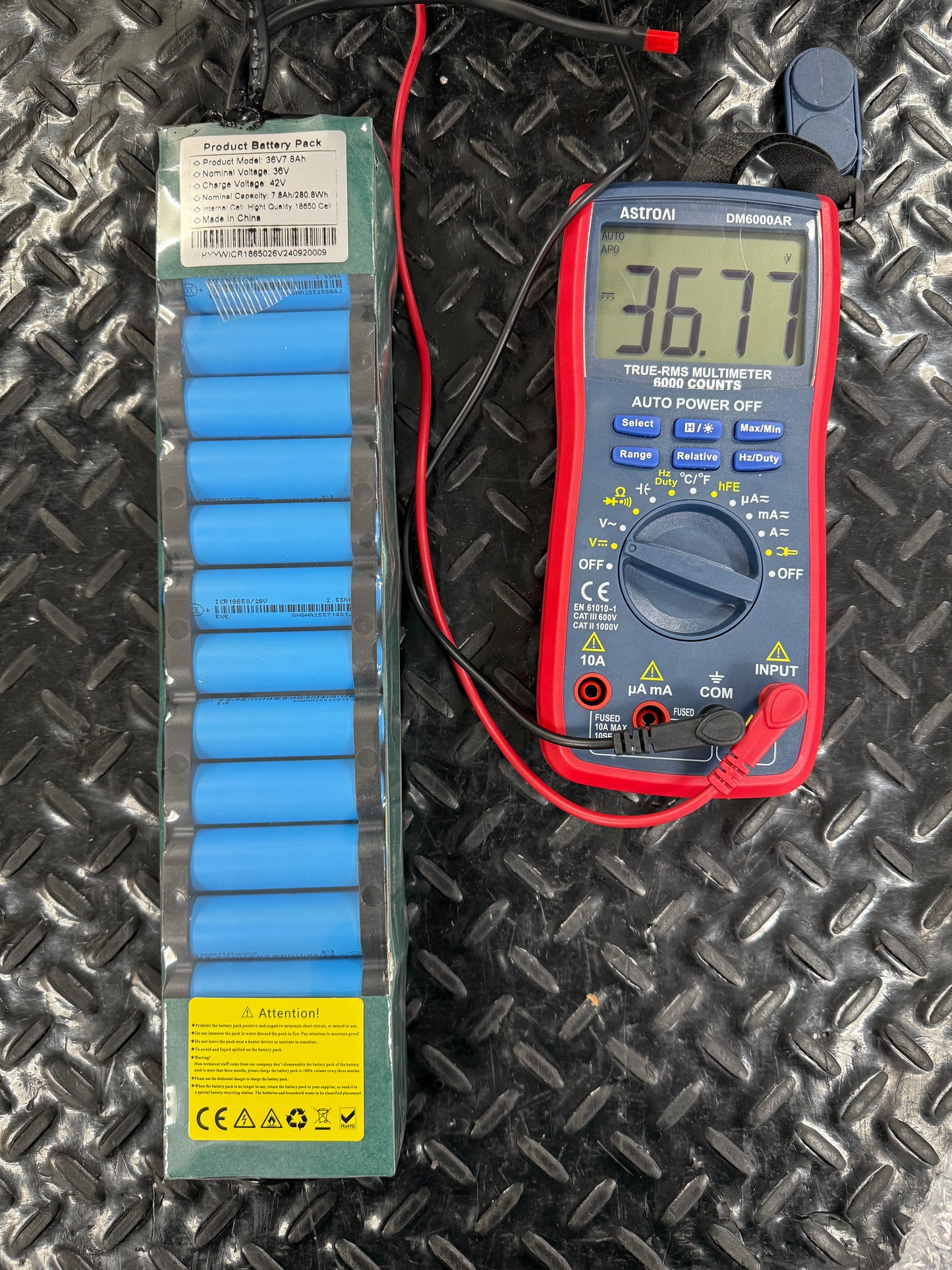 36V Lithium Battery for Electric Scooter & E-Bike | Replacement 36 Volt Battery Pack