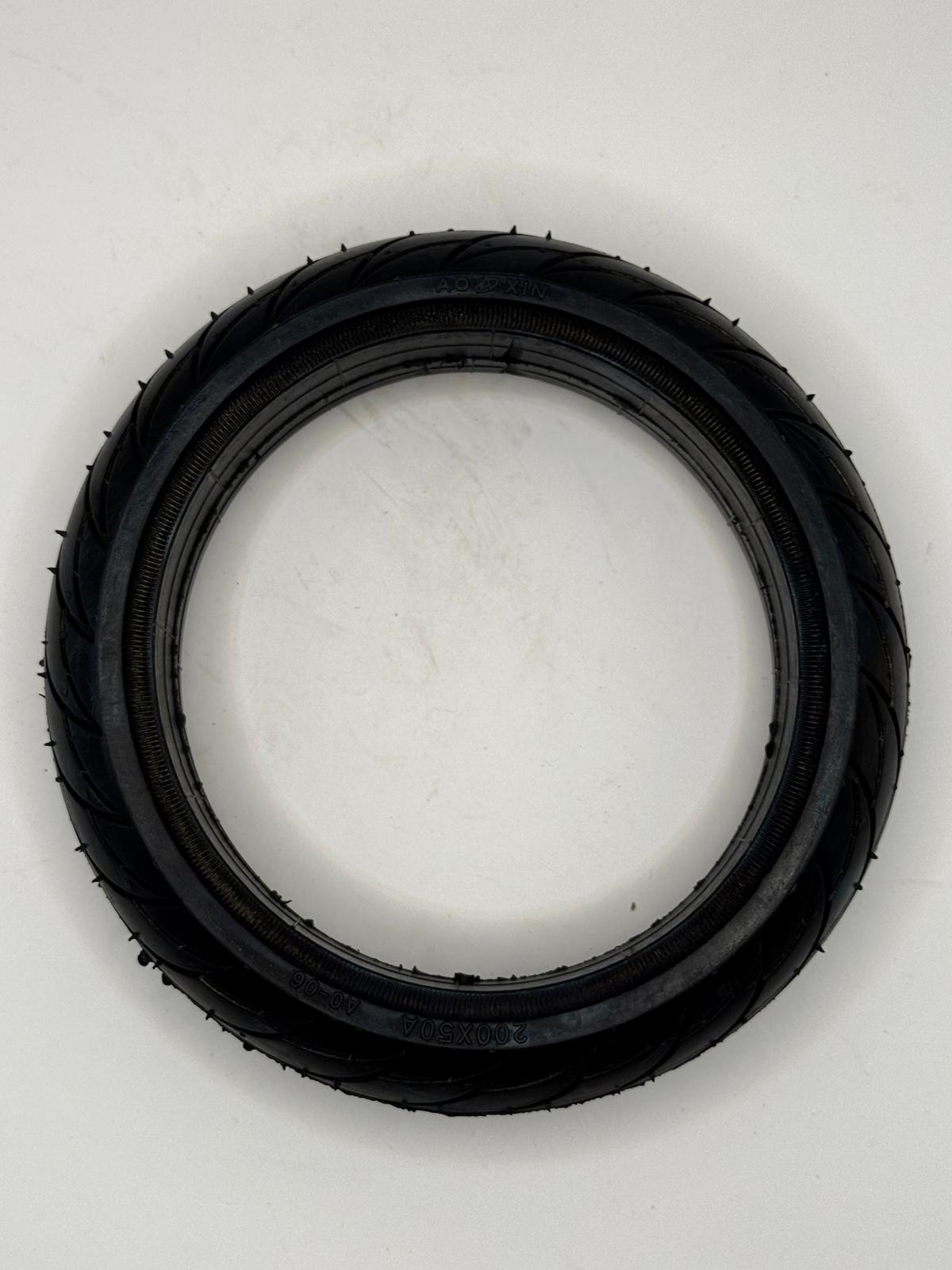 200x50 Solid Tire for Electric Scooter | Flat Free Replacement