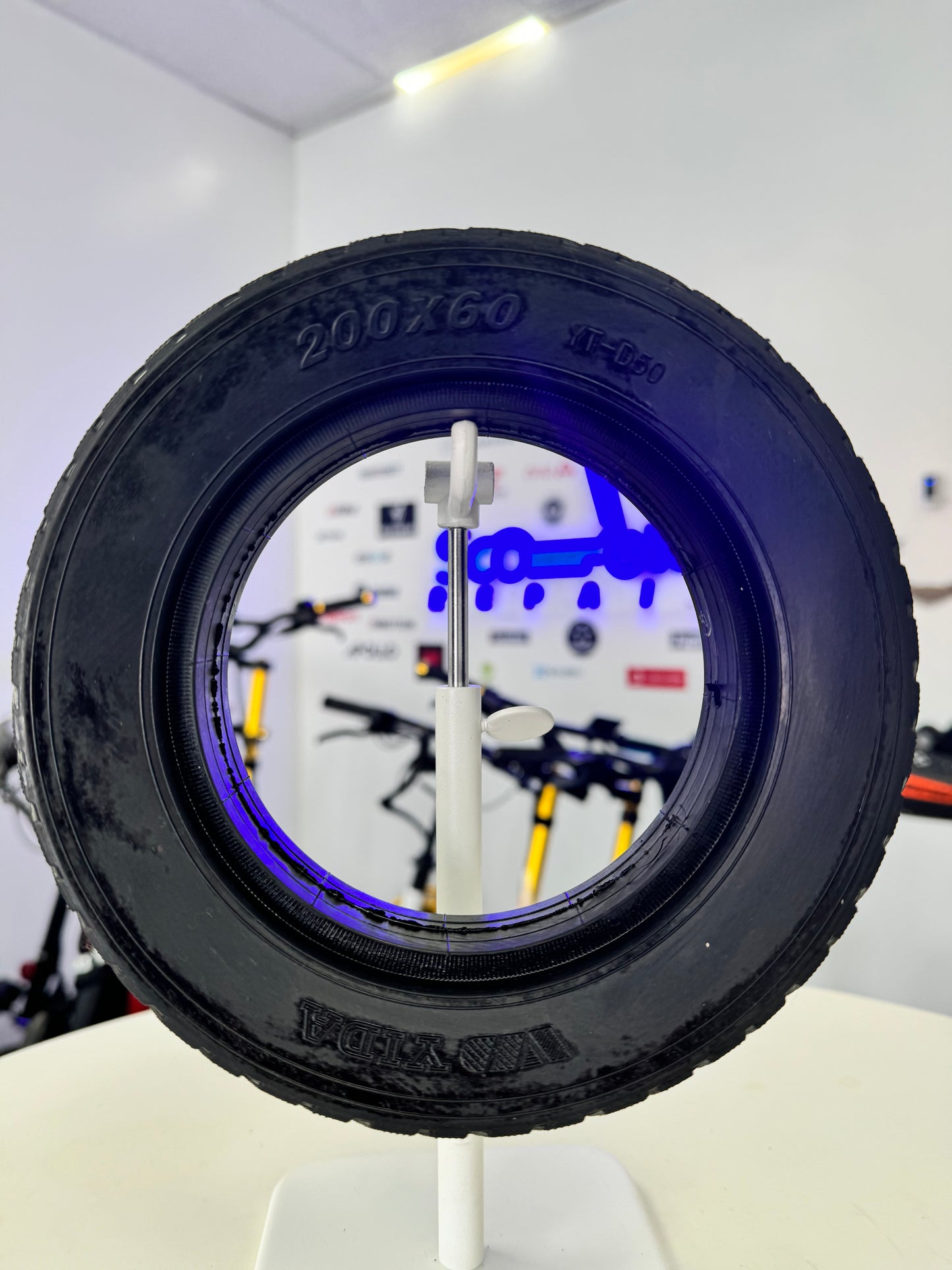 200x60 Solid Tire for Electric Scooter | Flat Free Replacement