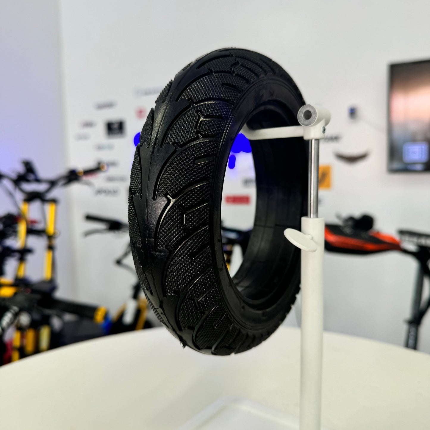 10x2.5 Solid Tire for Electric Scooter | Replaces 60/70-6.5 | Flat Free 10 Inch Replacement