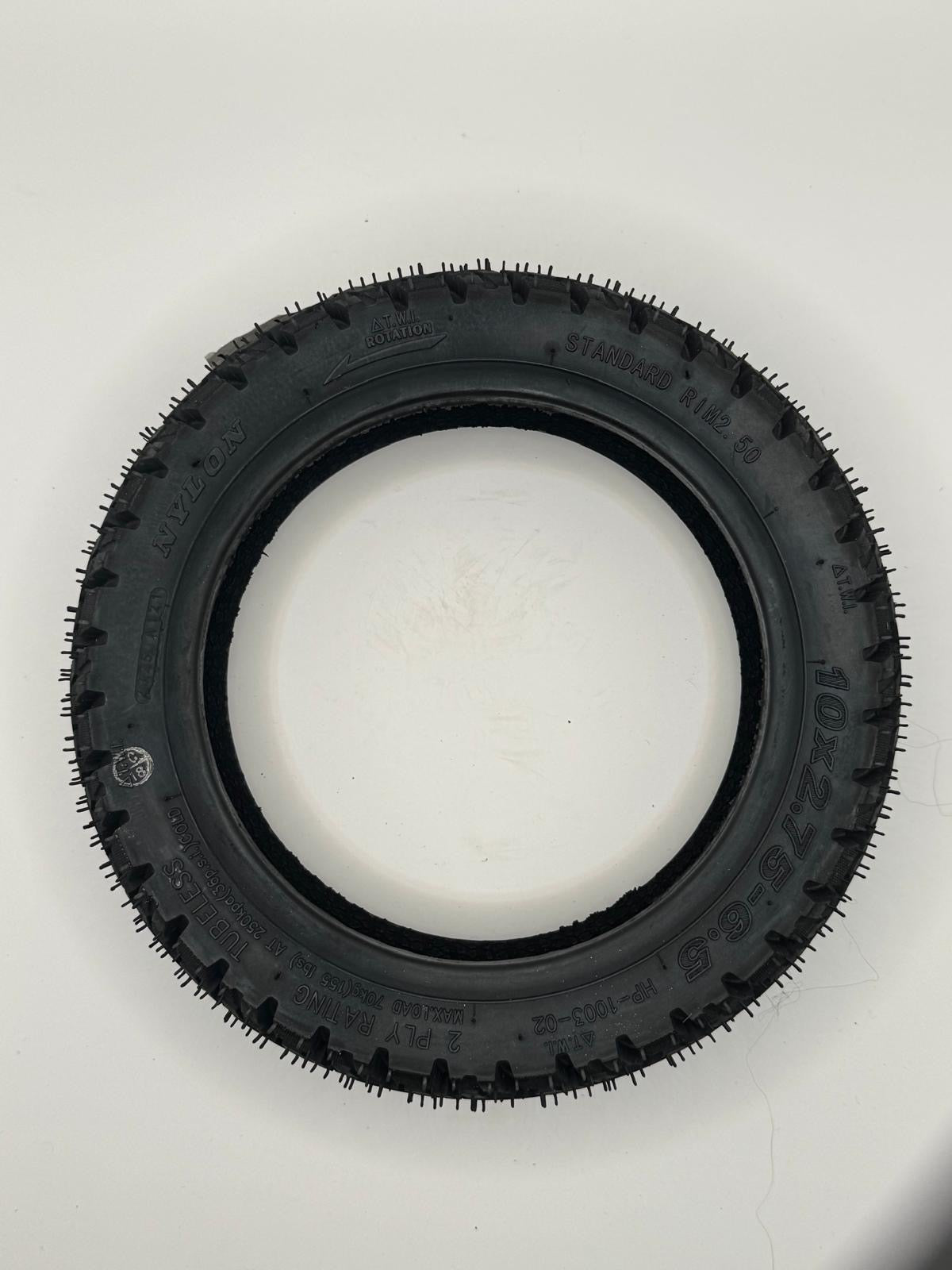 10.5x2.75-6.7 Tubeless Tire for Electric Scooter | 10.5 Inch Performance Replacement