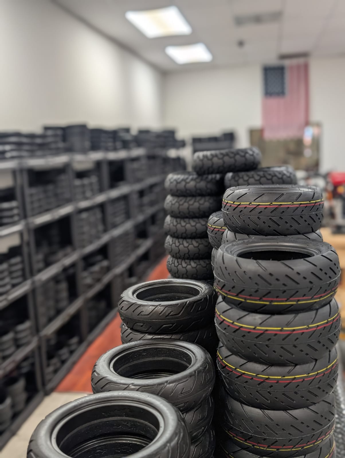 255x80 Tube Type Tire for Electric Scooter | Heavy Duty Replacement