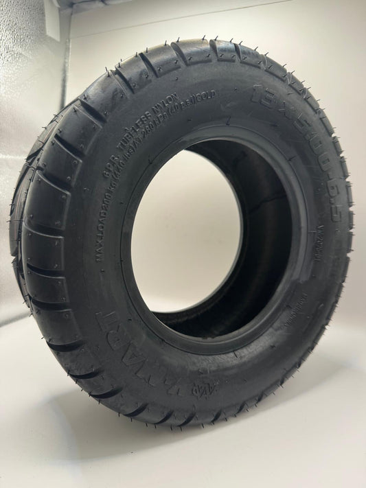 13x5.0-6.5 Tubeless Tire for Electric Scooter | Heavy Duty Wide Replacement