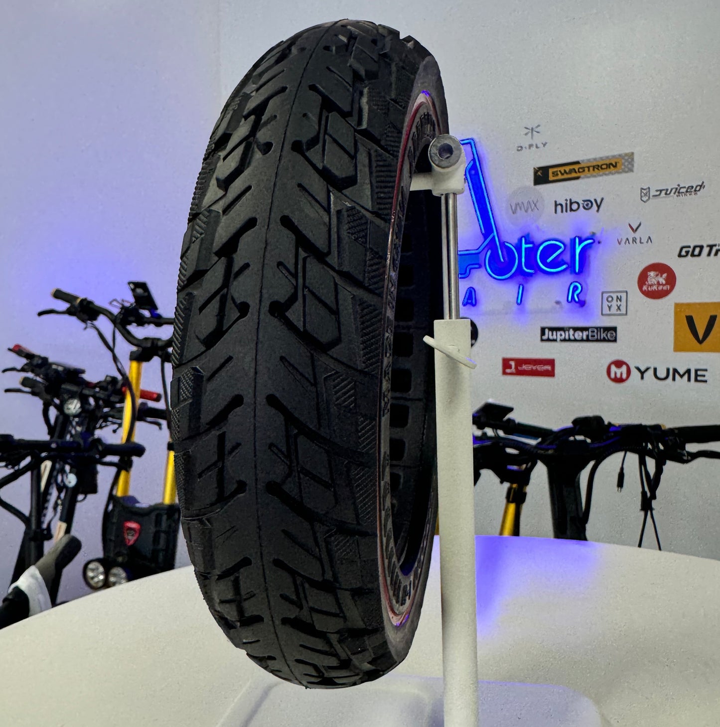 9.5x2 Solid Tire – Electric Scooter Replacement Tire | Flat Free 9.5 Inch
