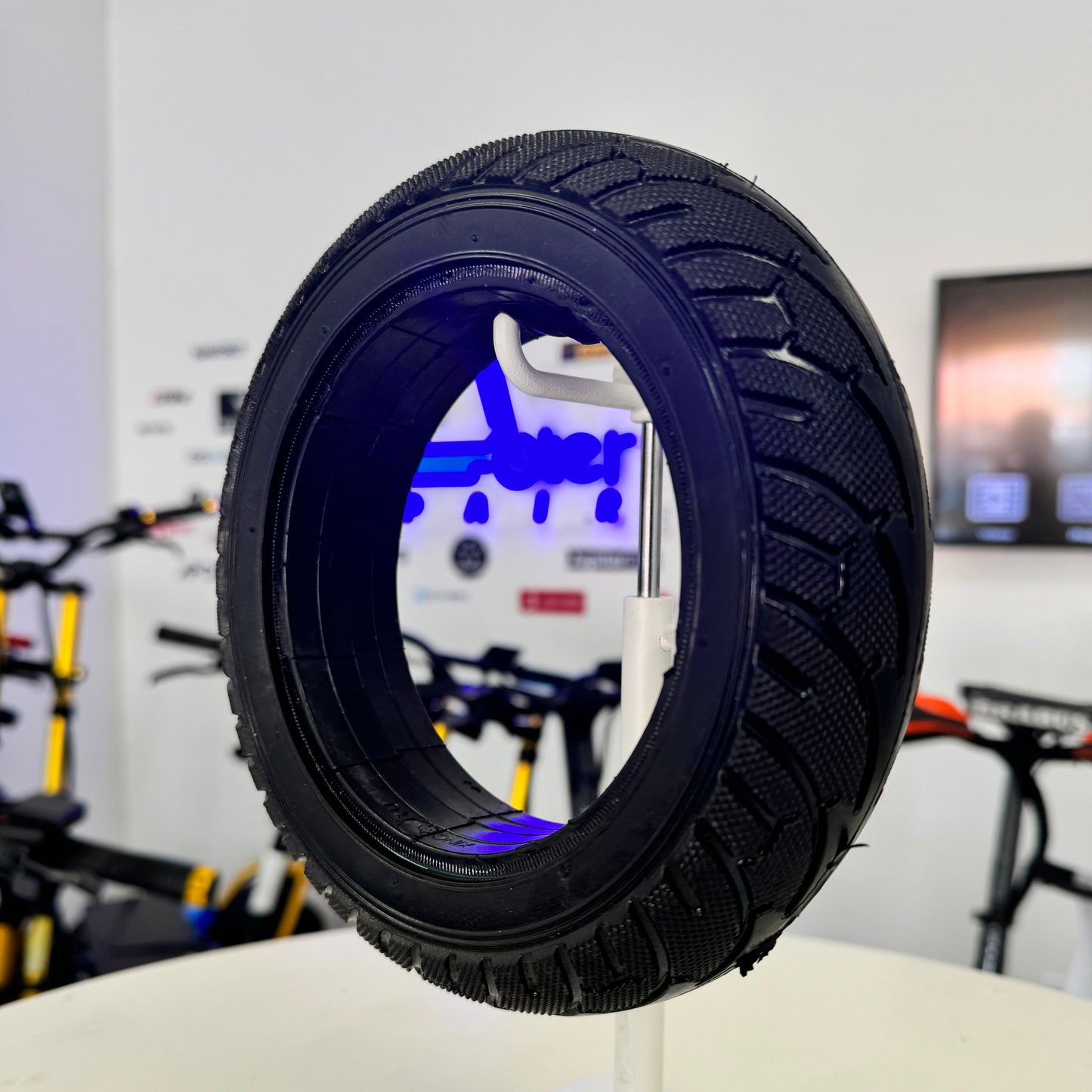 10x2.5 Solid Tire for Electric Scooter | Replaces 60/70-6.5 | Flat Free 10 Inch Replacement