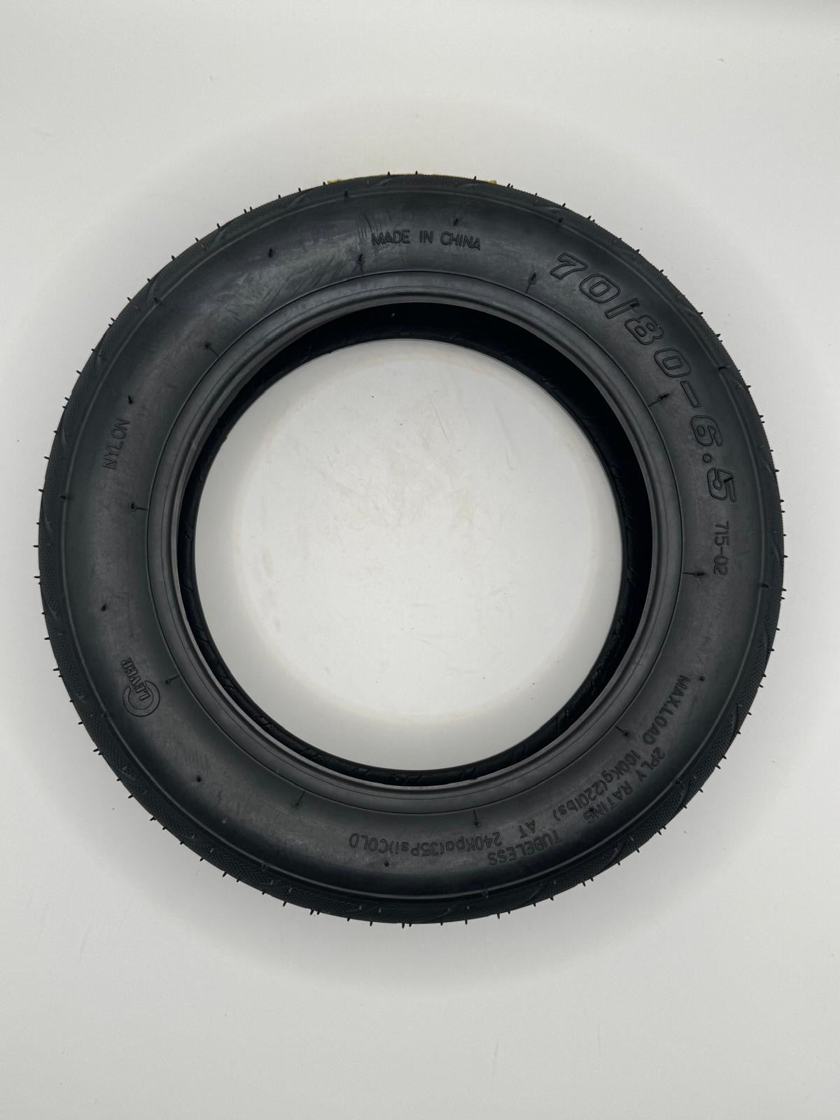 70/80-6.5 Tube Type Tire for Electric Scooter | 6.5 Inch Replacement