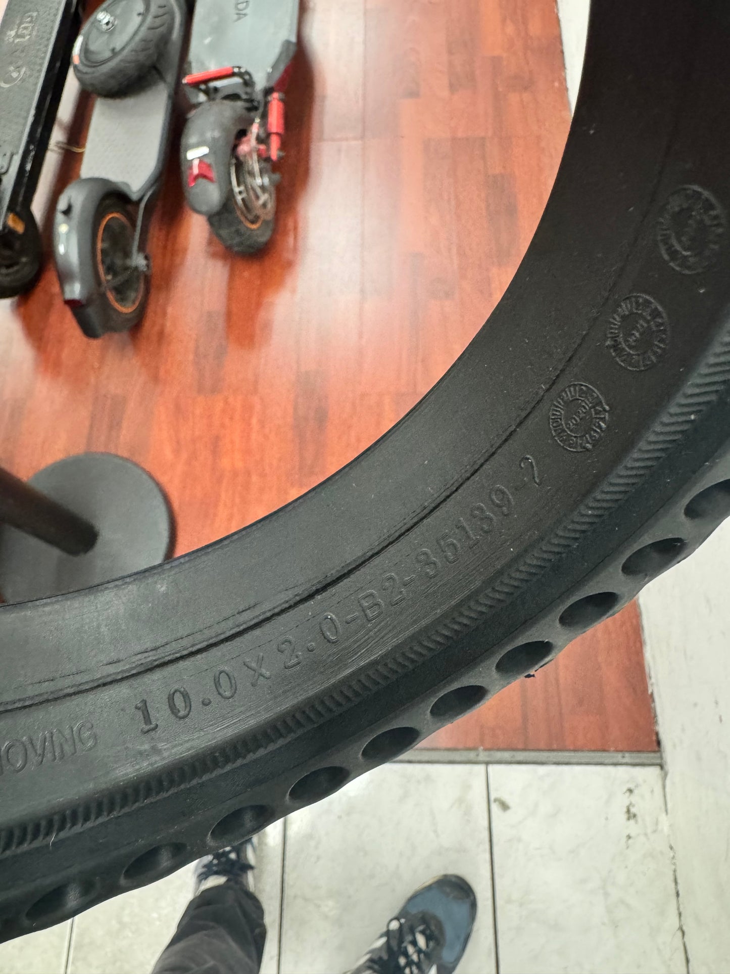 10x2.0 Solid Tire for Electric Scooter | Flat Free 10 Inch Replacement