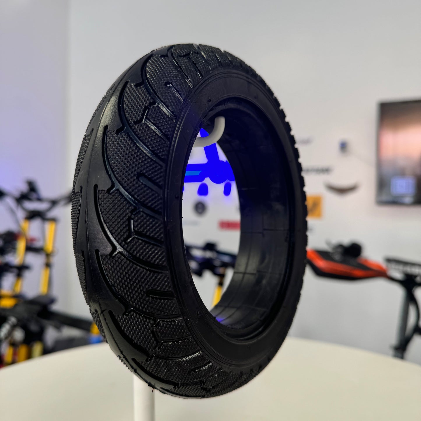 10x2.5 Solid Tire for Electric Scooter | Replaces 60/70-6.5 | Flat Free 10 Inch Replacement
