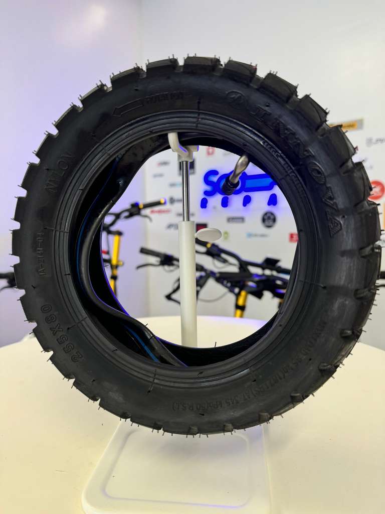 255x80 Tube Type Tire for Electric Scooter | Heavy Duty Replacement