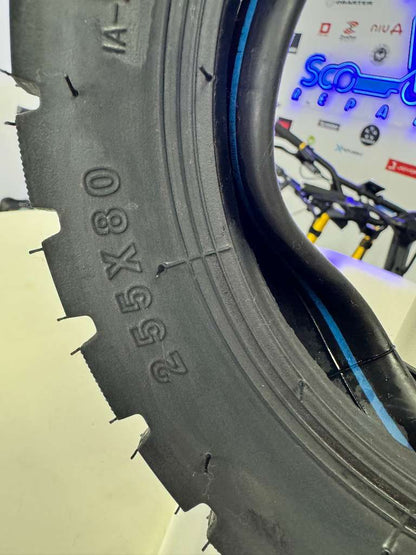 255x80 Tube Type Tire for Electric Scooter | Heavy Duty Replacement