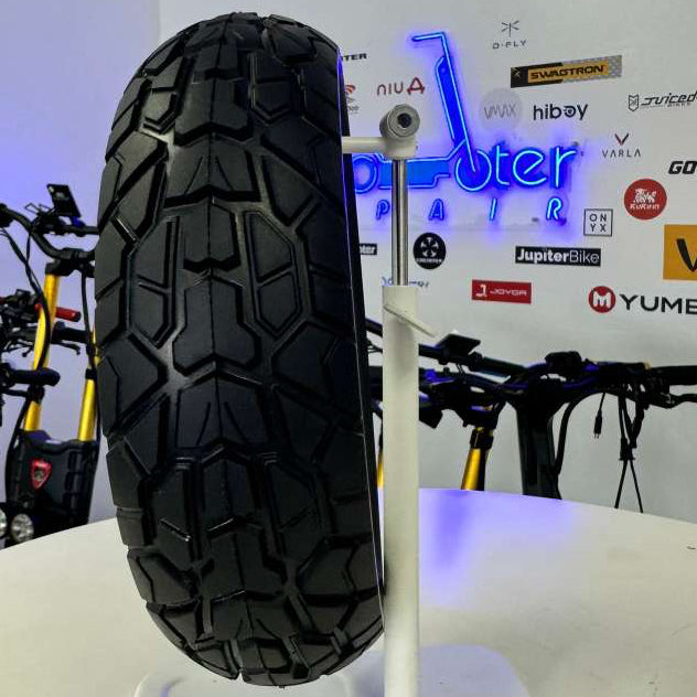 9.5x2.5-6.1 Solid Tire – Electric Scooter Flat Free Replacement | Heavy Duty 6.1 Inch