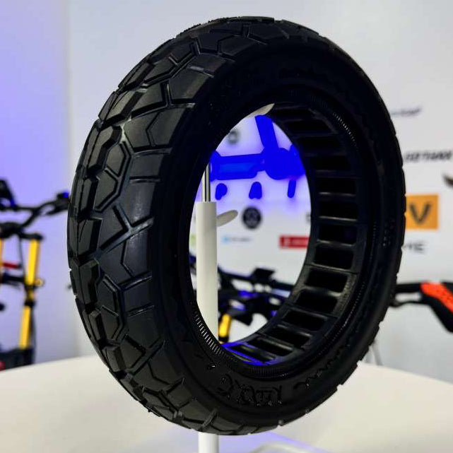 9.5x2.5-6.1 Solid Tire – Electric Scooter Flat Free Replacement | Heavy Duty 6.1 Inch