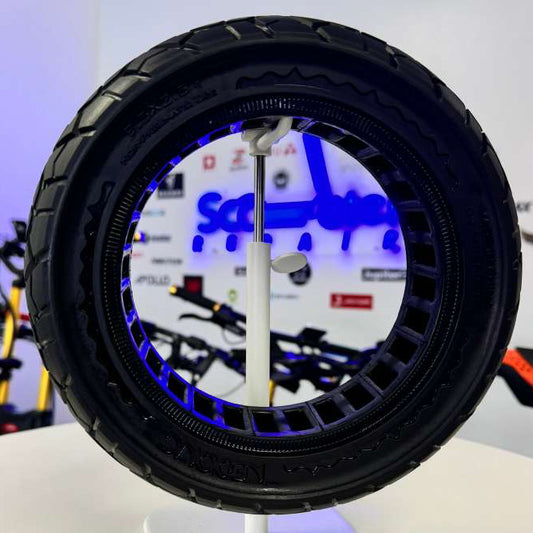 9.5x2.5-6.1 Solid Tire – Electric Scooter Flat Free Replacement | Heavy Duty 6.1 Inch
