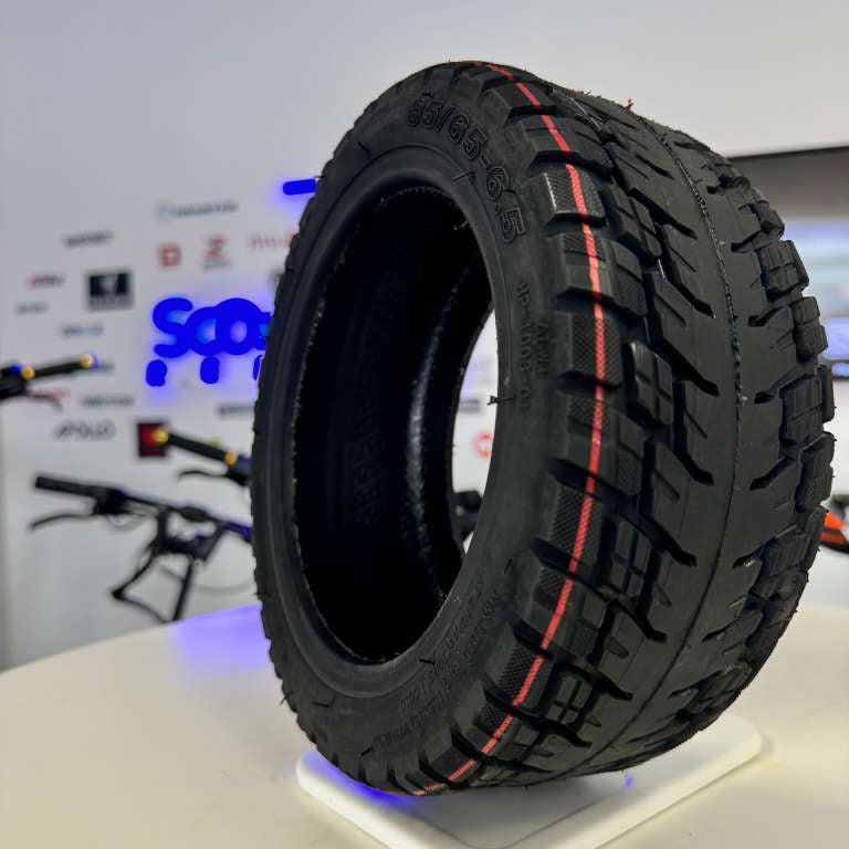 85/65-6 Tube Type Tire for Electric Scooter | Replaces 10x3 & 10x2.125 | Pneumatic Replacement