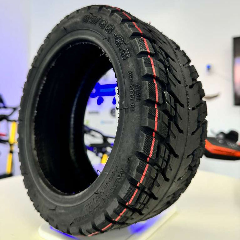 85/65-6 Tube Type Tire for Electric Scooter | Replaces 10x3 & 10x2.125 | Pneumatic Replacement