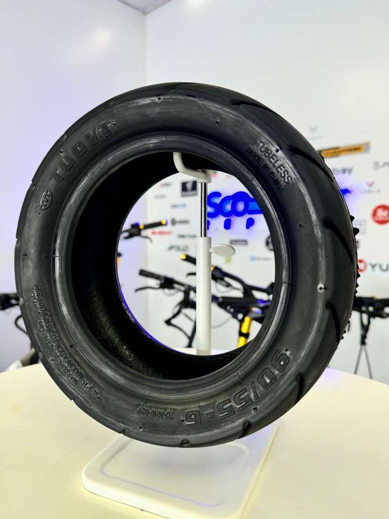 90/55-6 Tubeless Tire – Electric Scooter Replacement Tire | Heavy Duty 6 Inch
