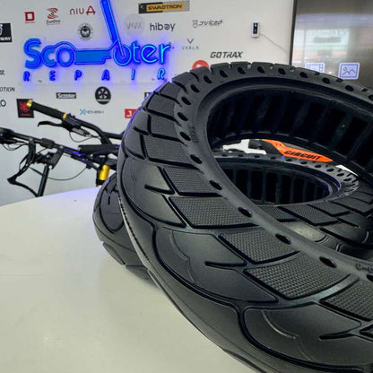 10x2.5 Solid Tire for Electric Scooter | Replaces 60/70-6.5 | Flat Free 10 Inch Replacement