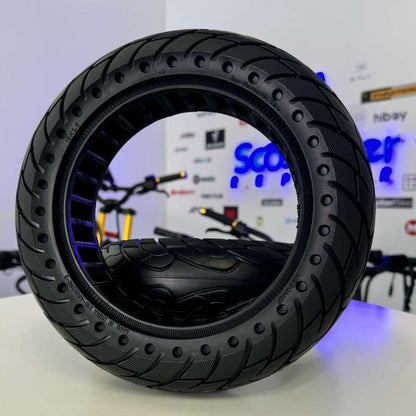 10x2.5 Solid Tire for Electric Scooter | Replaces 60/70-6.5 | Flat Free 10 Inch Replacement