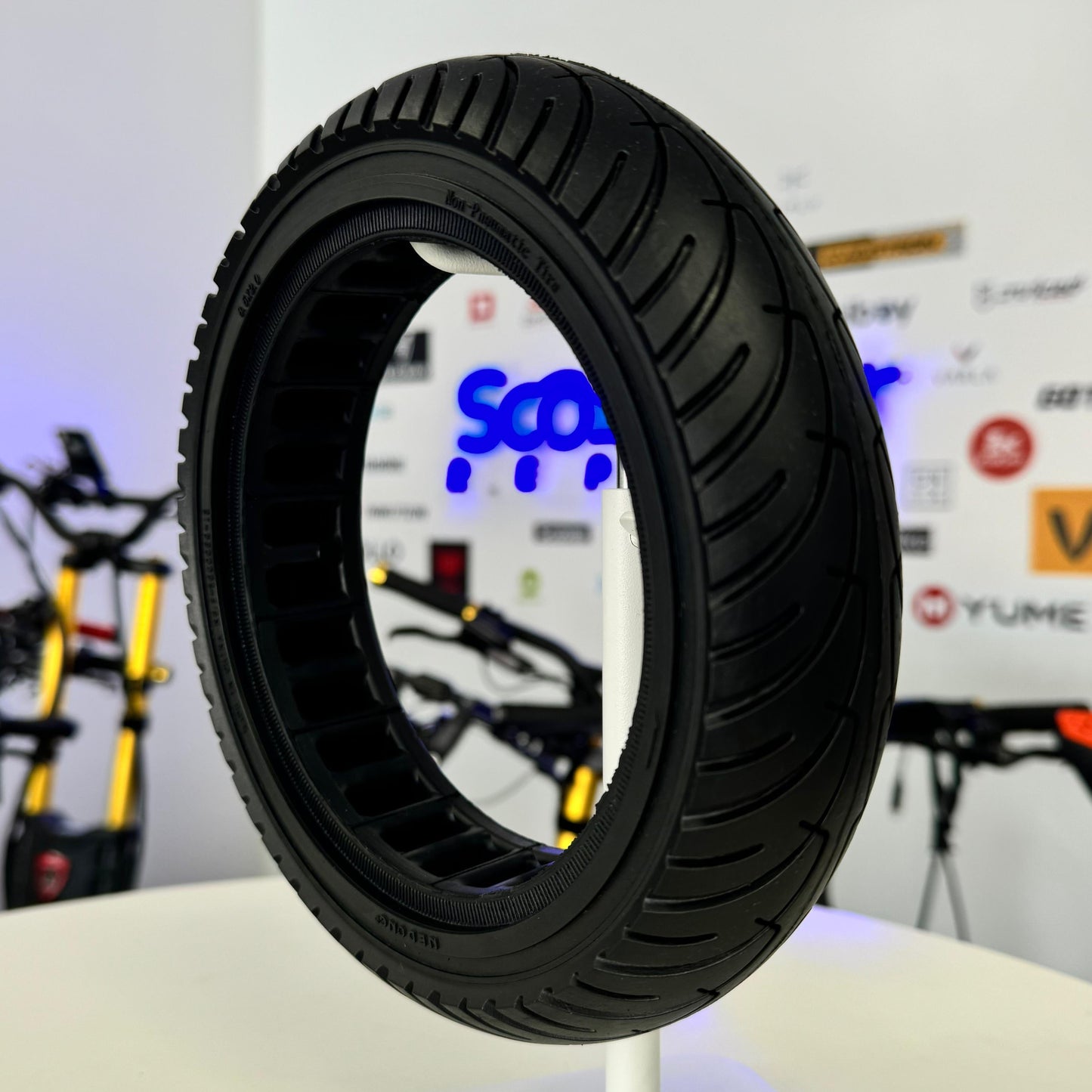 8.5x2 Solid Tire for Electric Scooter | Flat Free 8.5 Inch Replacement