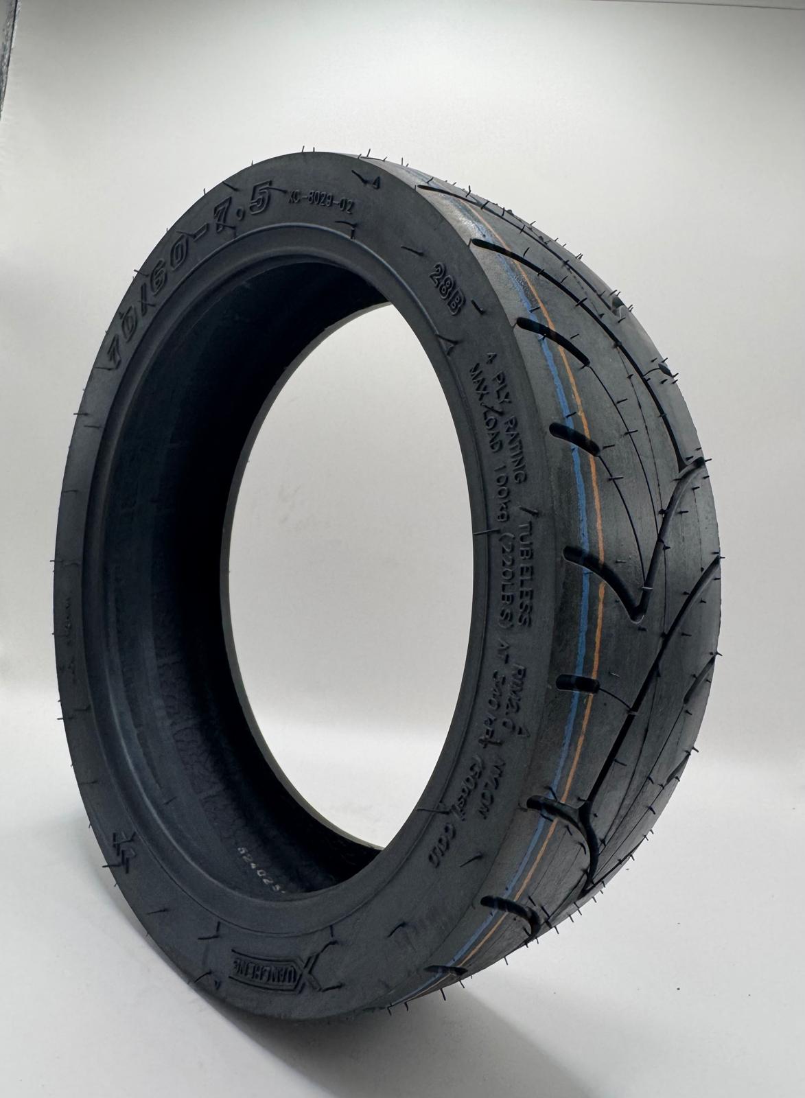 70/60-7.5 Tubeless Tire for Electric Scooter | 7.5 Inch Replacement