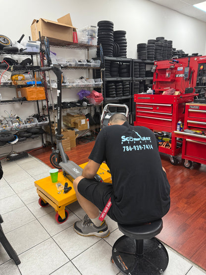 Electric Scooter Tire Installation – $50 Per Tire