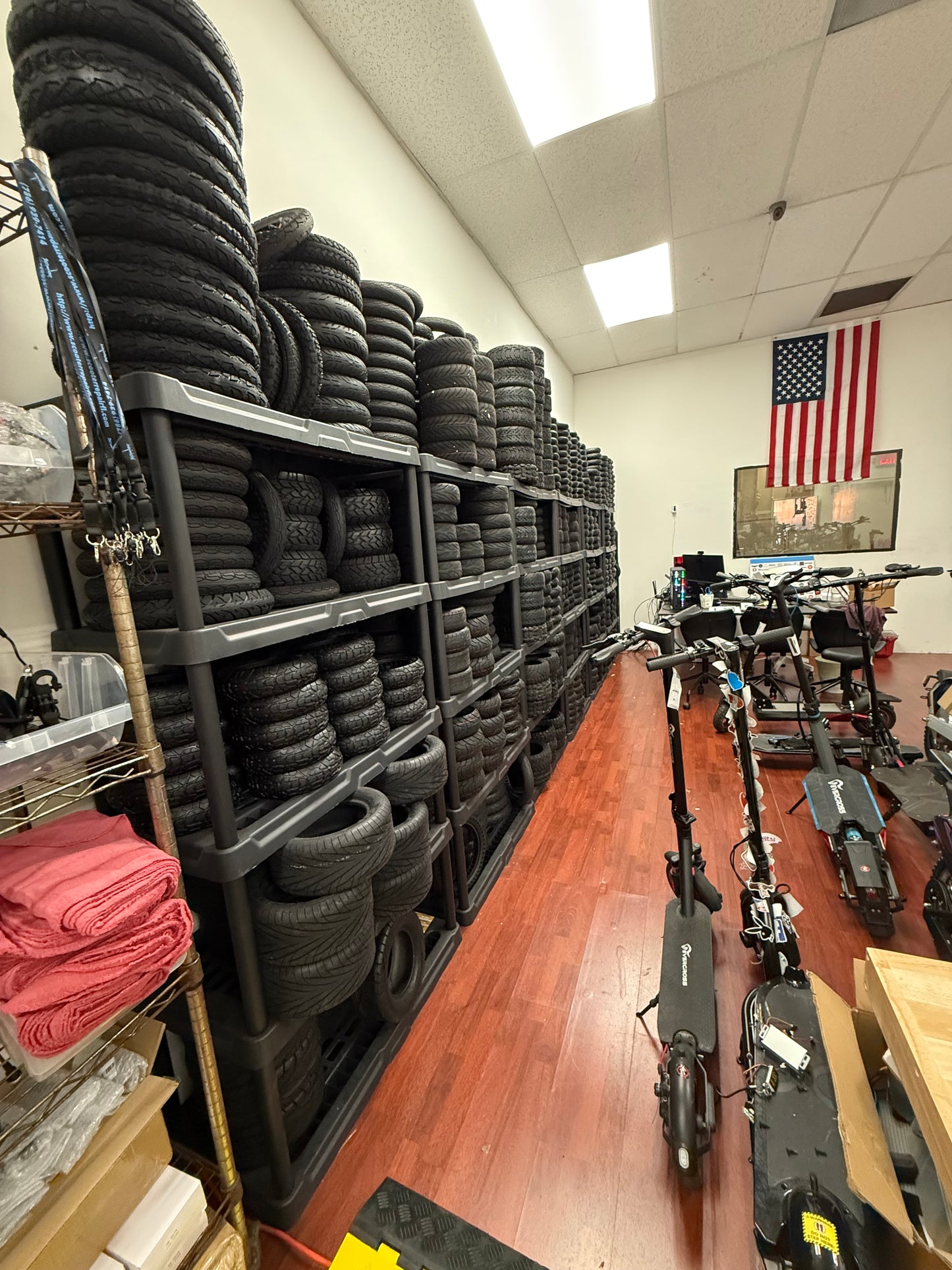 Electric Scooter Tire Installation – $50 Per Tire