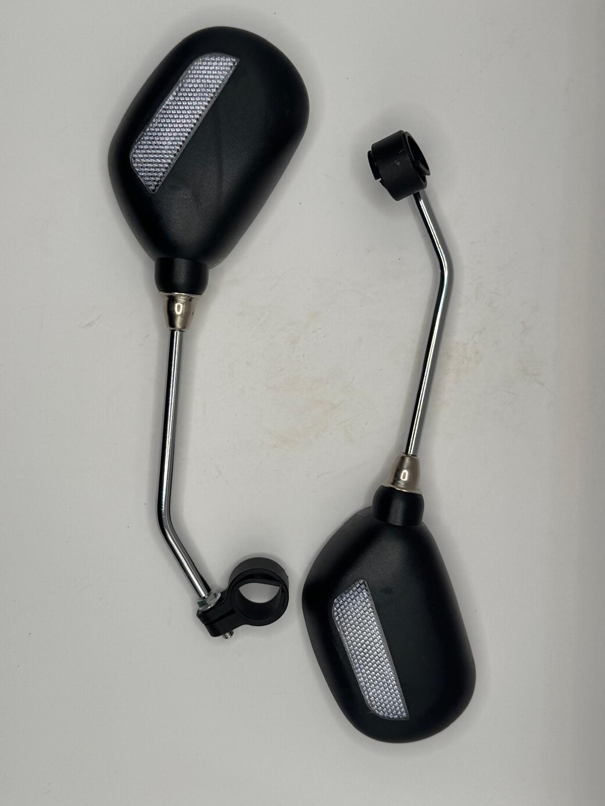 Universal Scooter Rearview Mirrors - Adjustable, 2-Pack