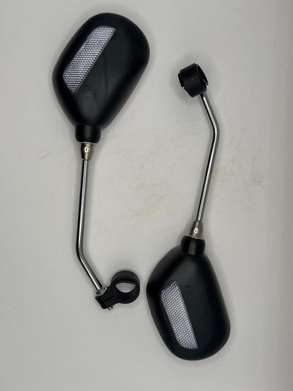 Universal Scooter Rearview Mirrors - Adjustable, 2-Pack