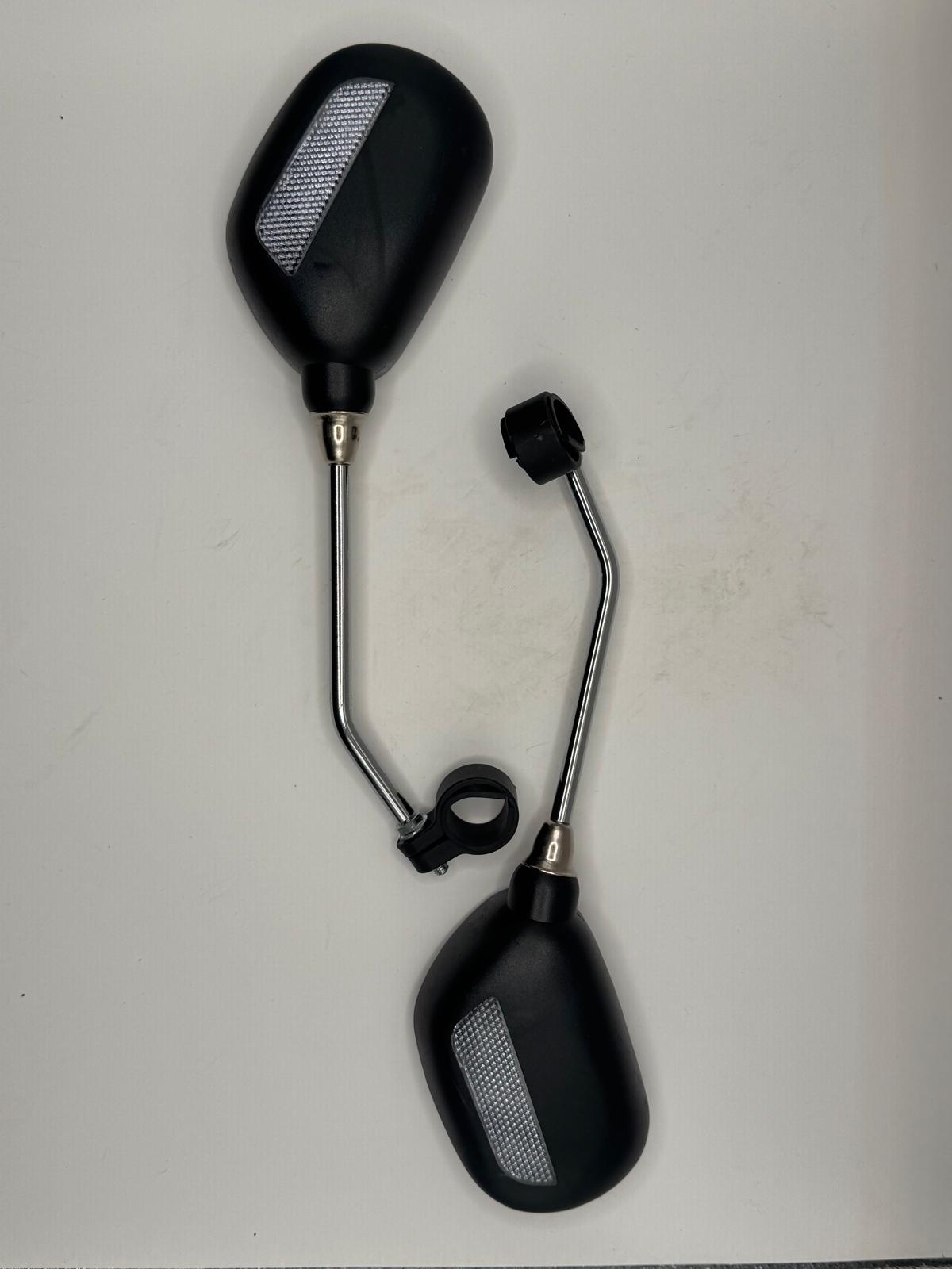 Universal Scooter Rearview Mirrors - Adjustable, 2-Pack