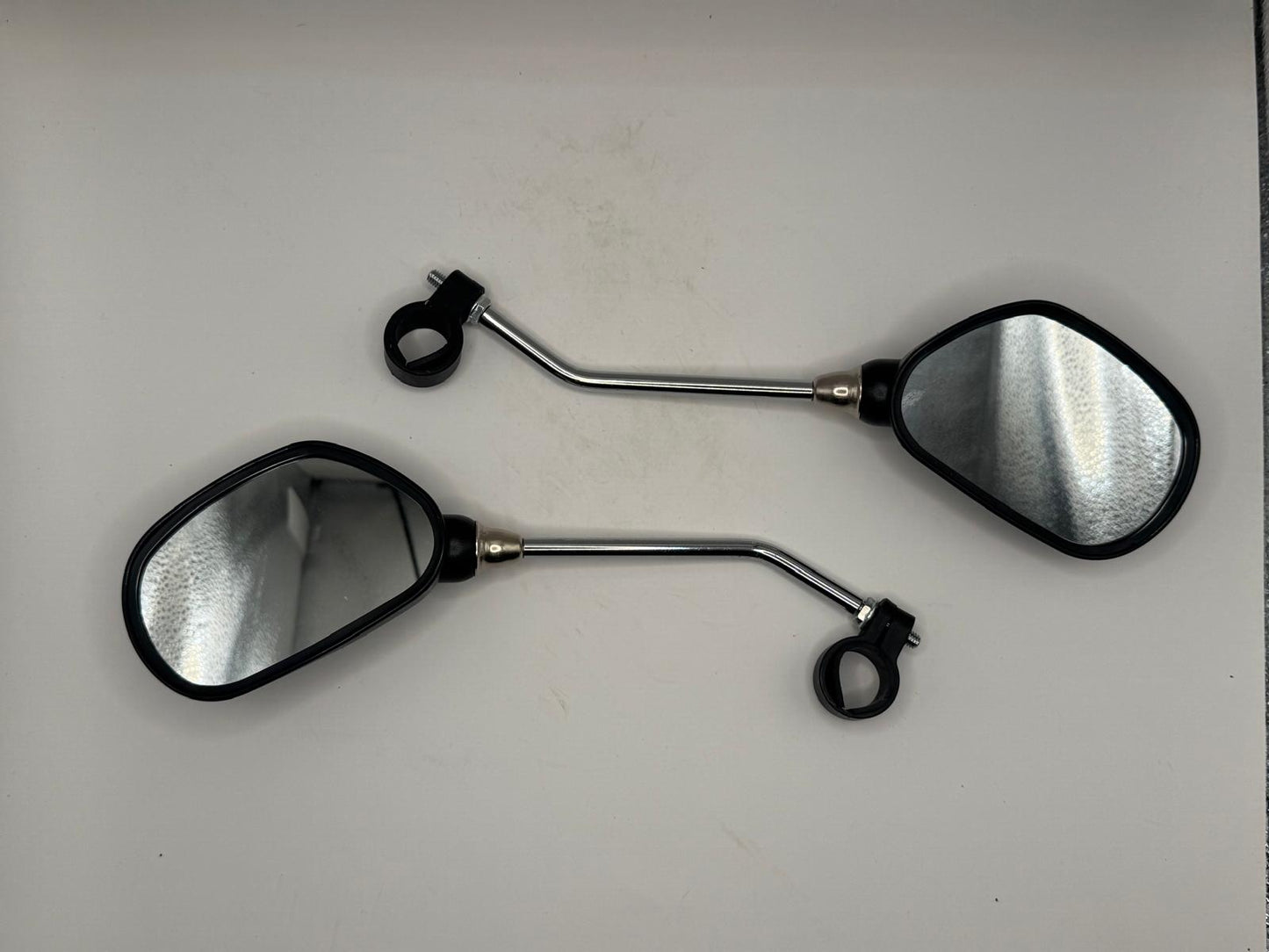 Universal Scooter Rearview Mirrors - Adjustable, 2-Pack