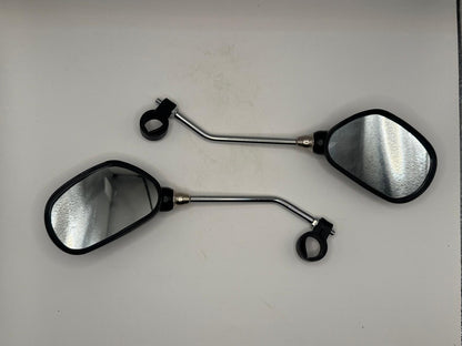 Universal Scooter Rearview Mirrors - Adjustable, 2-Pack