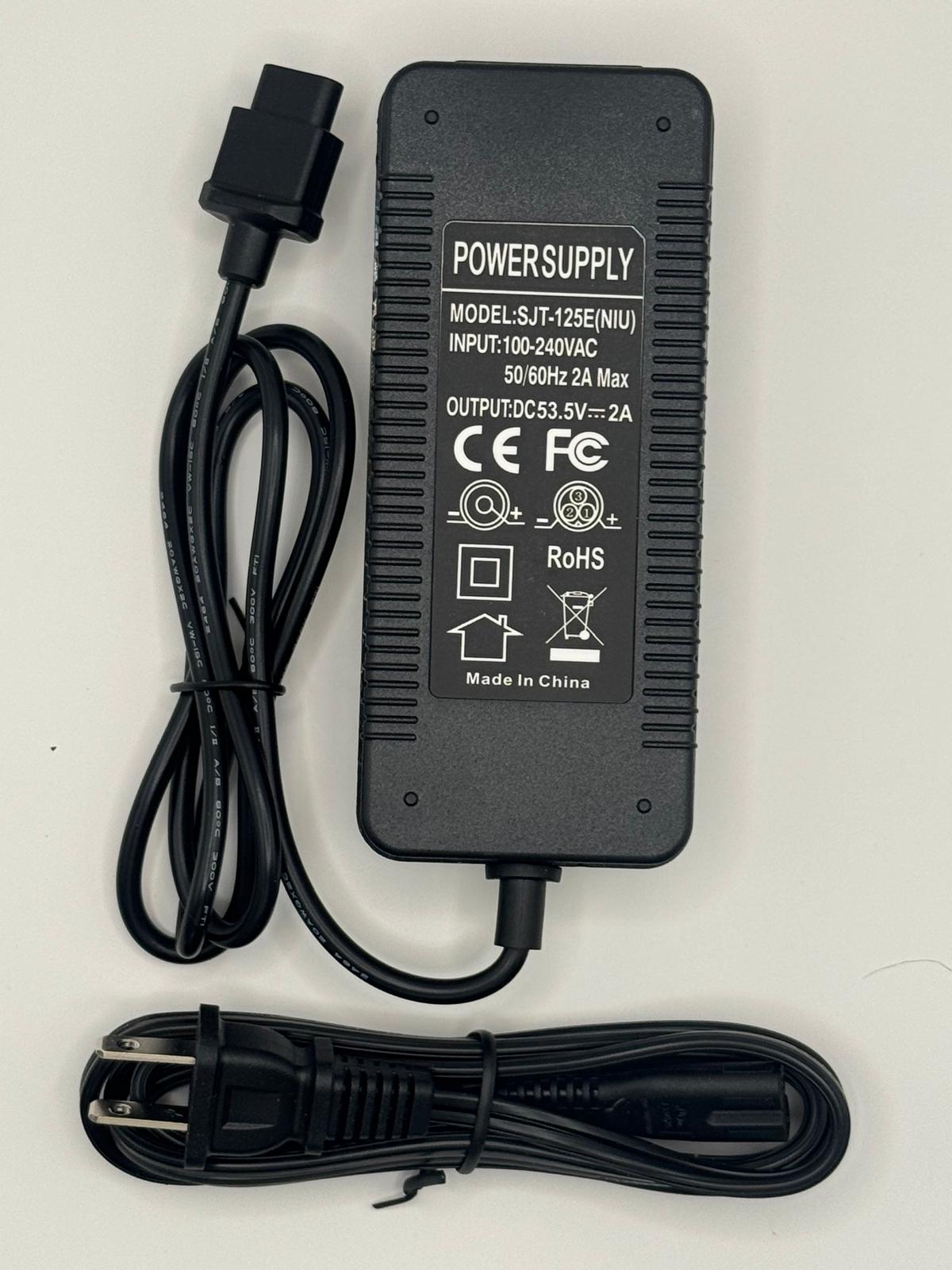 58.8V 2A Charger for Electric Scooter & E-Bike | Compatible with 52V Batteries