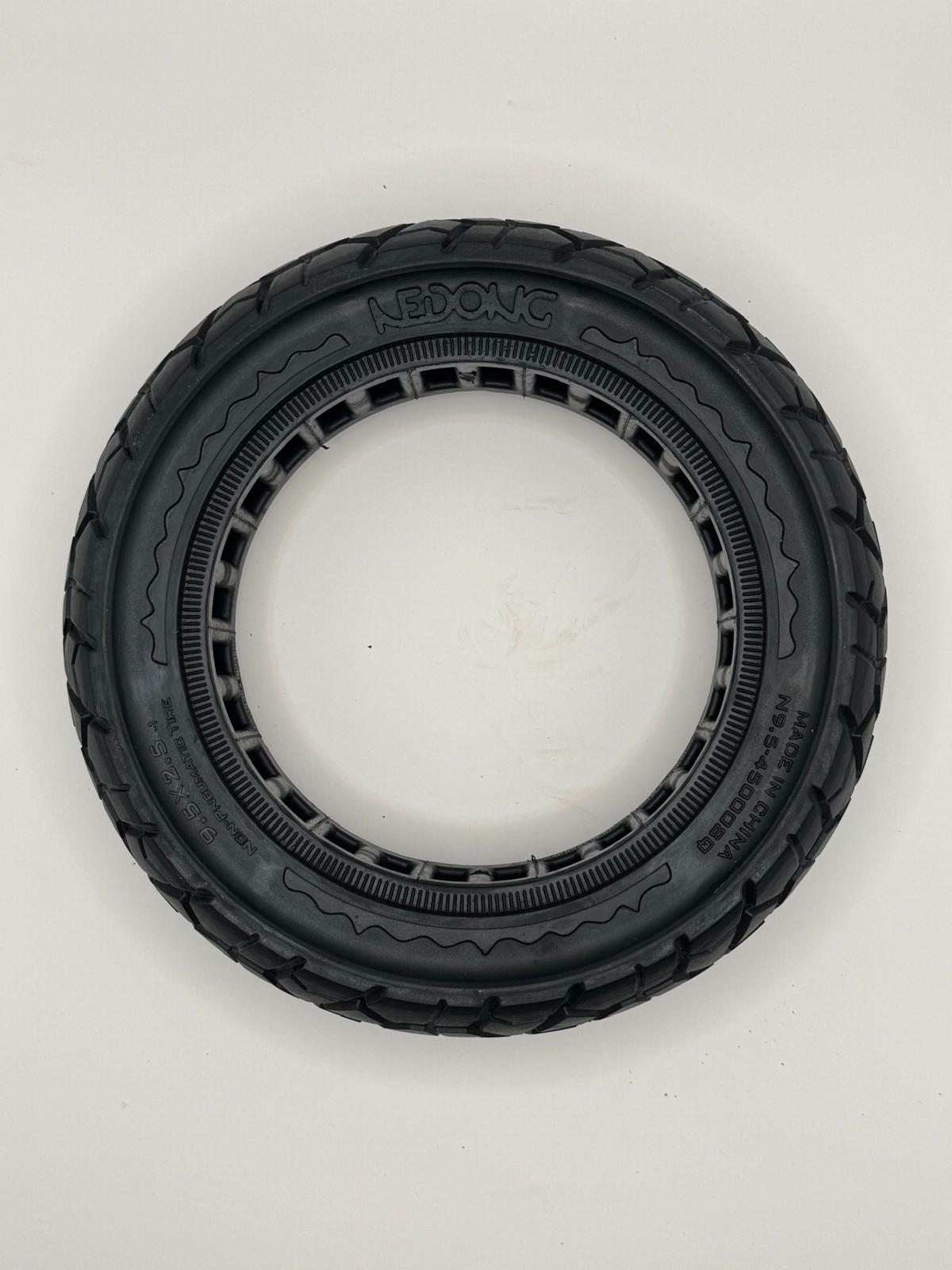 9.5x2.5-6.1 Solid Tire – Electric Scooter Flat Free Replacement | Heavy Duty 6.1 Inch