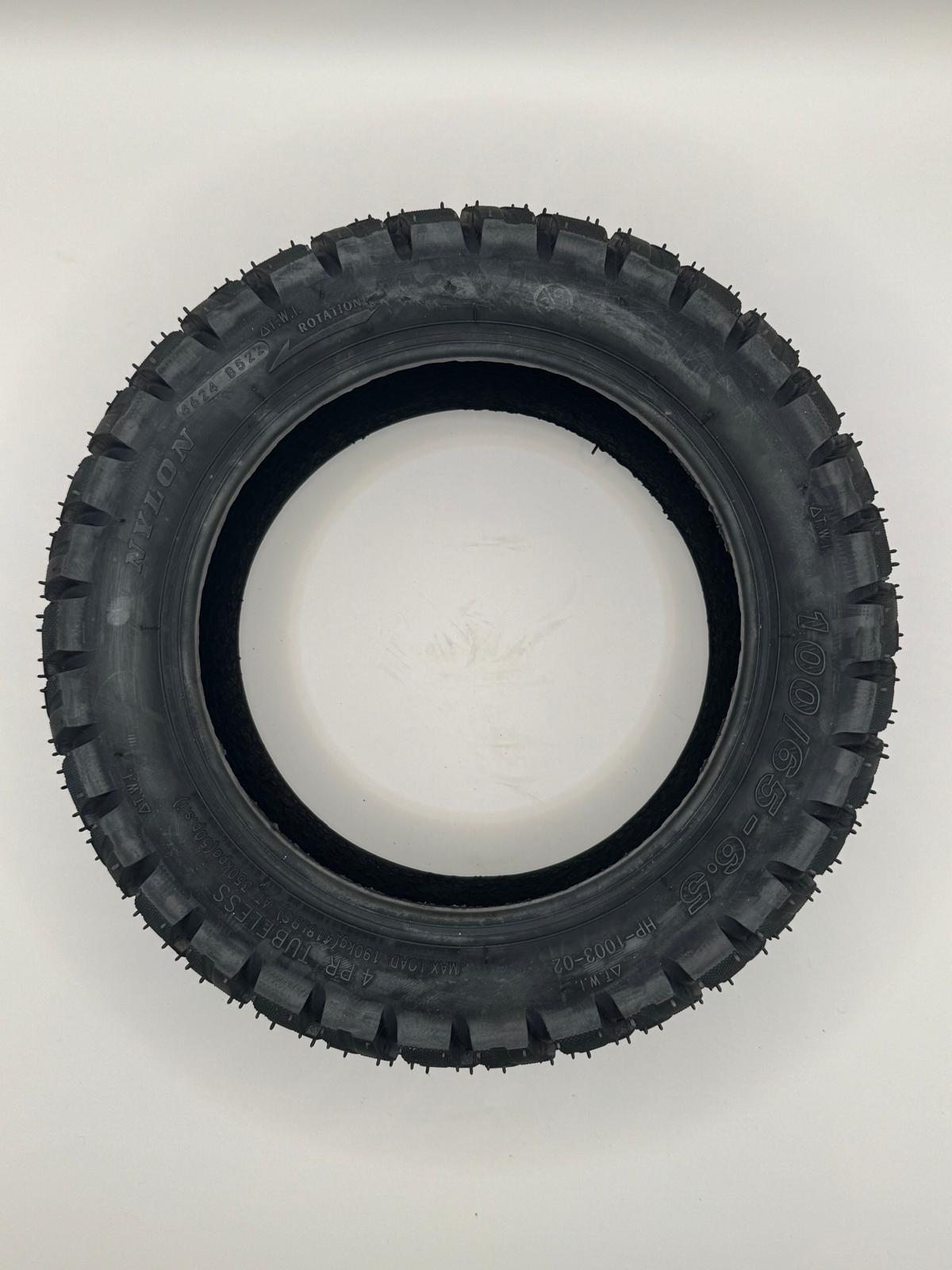 100/65-6.5 Tubeless Tire for Electric Scooter | Performance Replacement