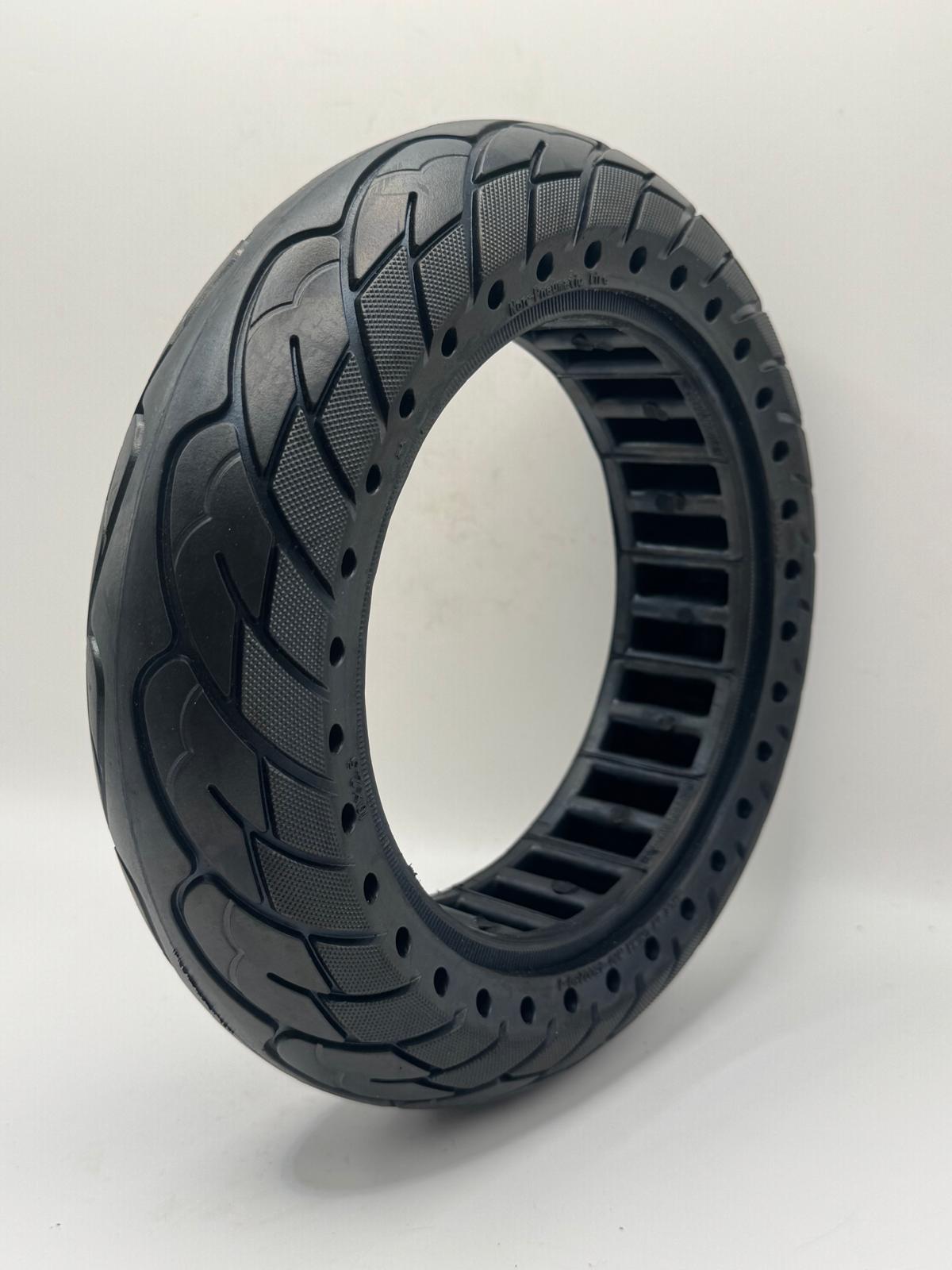 10x2.5 Solid Tire for Electric Scooter | Replaces 60/70-6.5 | Flat Free 10 Inch Replacement