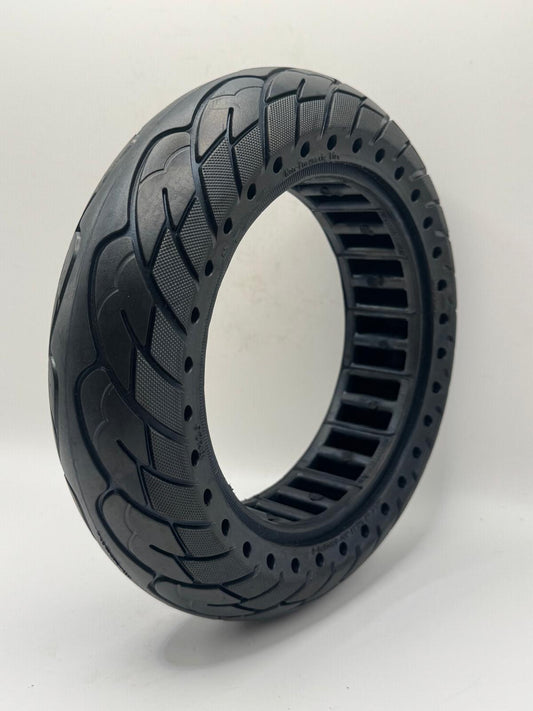 10x2.5 Solid Tire for Electric Scooter | Replaces 60/70-6.5 | Flat Free 10 Inch Replacement